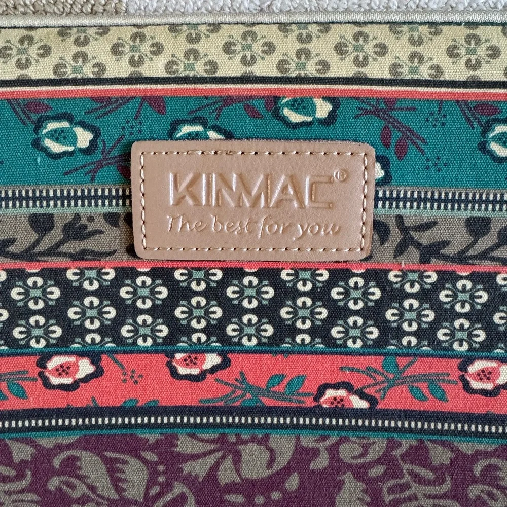 Kinmac Laptop Sleeve Tech Case Travel Work School Camous Multicolor Boho Floral